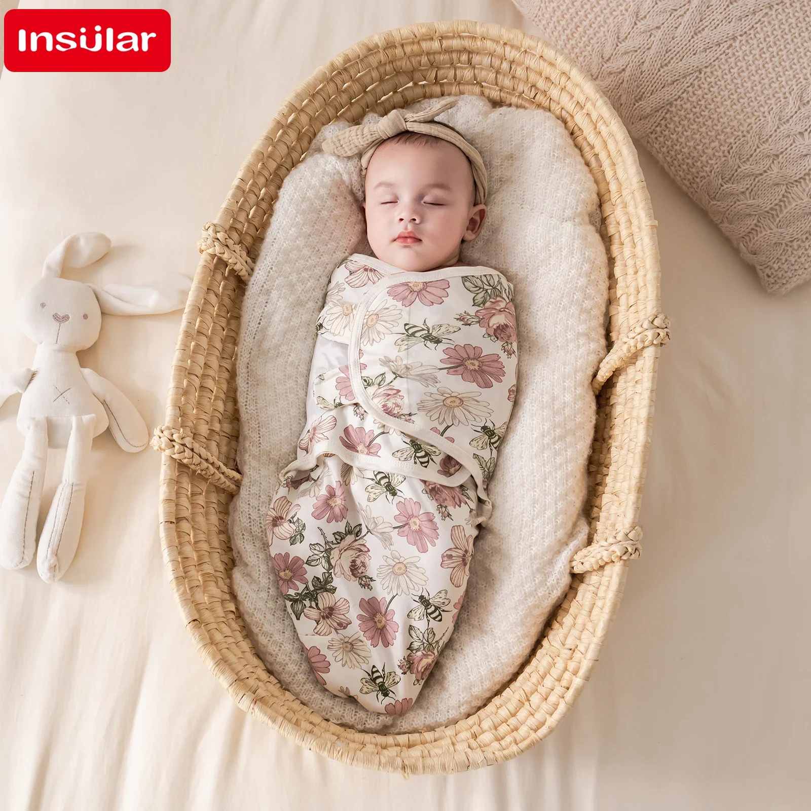 Baby Anti-kick Blanket Cotton Hugging Blanket Four Seasons Infant Newborn SleepSack Baby Anti-startle Sleeping Bags 3 Pcs/Set