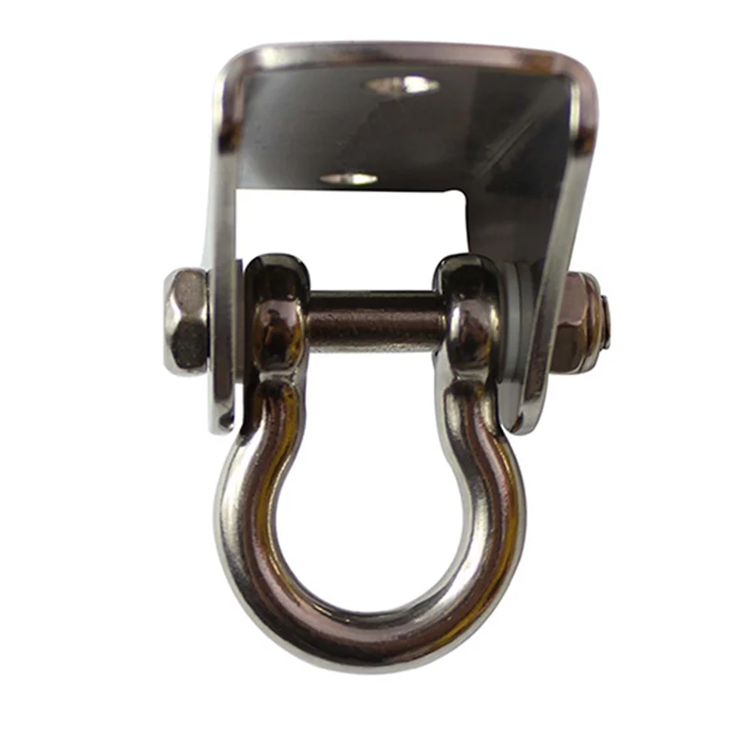 

ABRB-1 Pcs Outdoor Hammock Hook 304 Stainless Steel Swing Hook Indoor Wall Fixed Hook Safety Buckle
