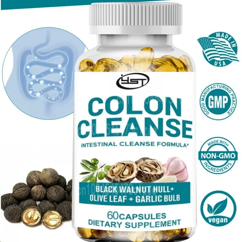Colon Cleansing Capsules - Cleansing, Detoxification, Balance Digestion And Intestinal , y Digestion, Metabolism