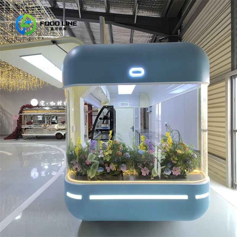 New Arrivals Customizable Color & Size Electric Drivable Food Truck with Full Kitchen