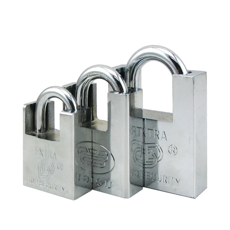 40/50/60mm Stainless Steel Door Padlock Anti-theft Anti-prizing Padlock Open Padlock Anti-theft Combination Lock Door Locks