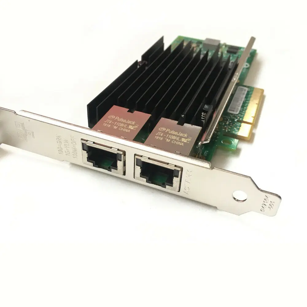 Imagem -03 - Adaptador de Rede Ethernet Pci-express X540-t2 10g Portas Rj45 Duplas Oem In-tel