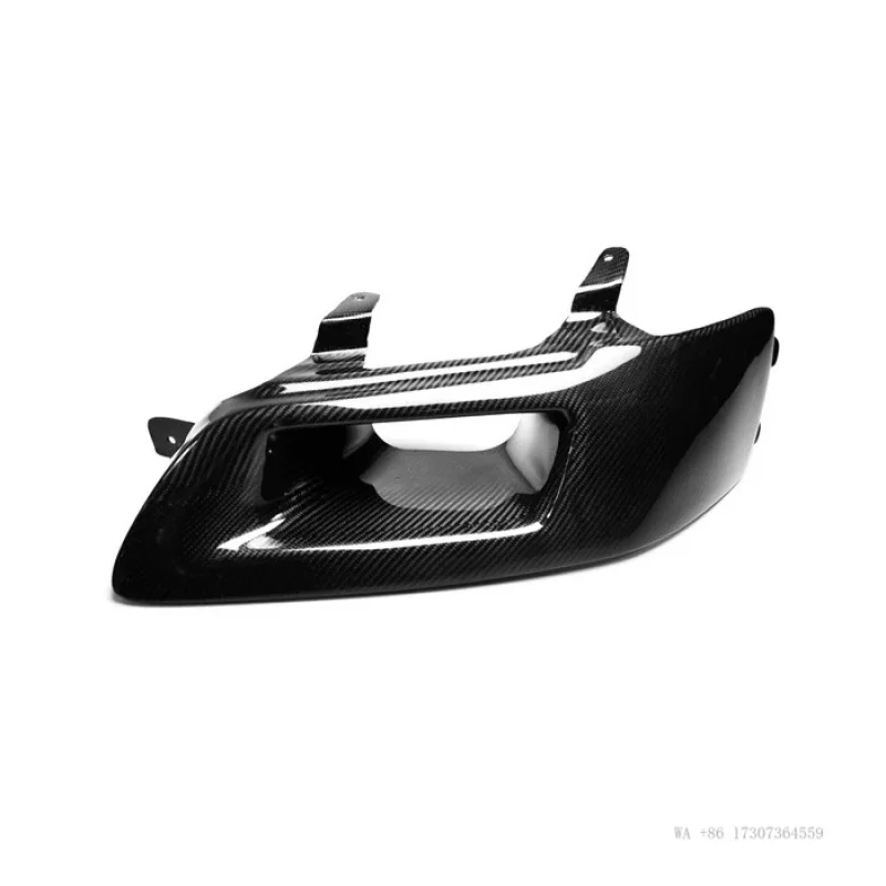 New Carbon Fiber Car Parts for Evolution EVO 7 8 9 Vented Headlight Air Duct LHD Driver Side 2kg - view 2