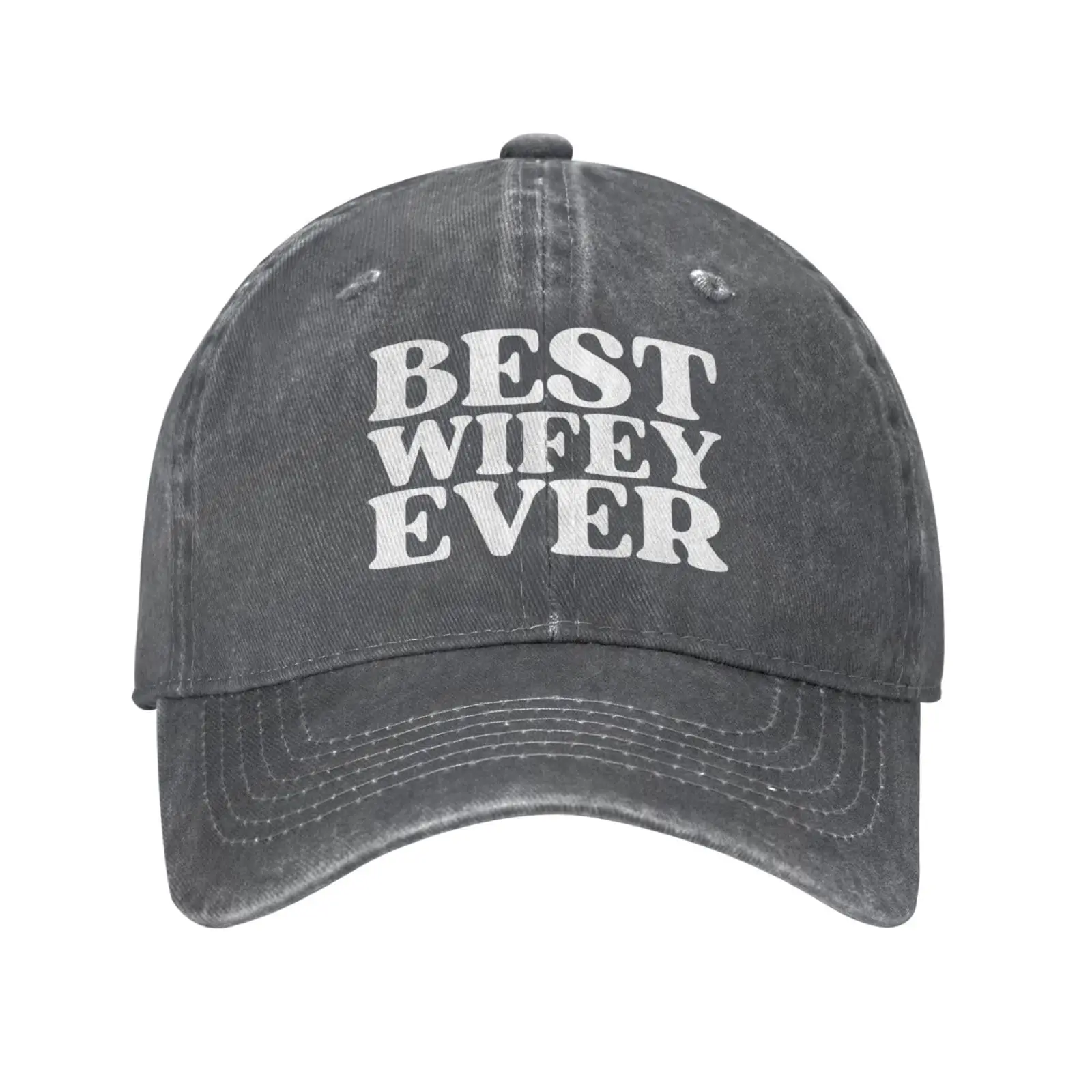 

Best Hubby Ever Cap Cowboy Adult Vintage Dad Baseball Cap Funny Trucker Hat Men Women Hats