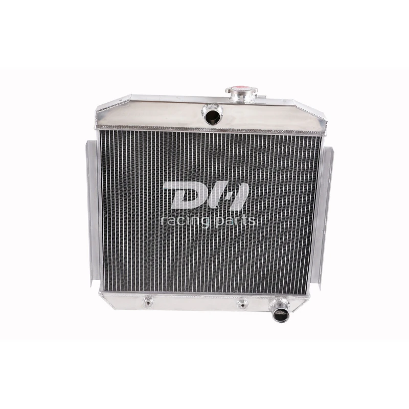 

4 ряда алюминиевого радиатора для Chevy Bel Air 150 210 Del Ray 6CYL l6 V8 1955–56-57 гг.