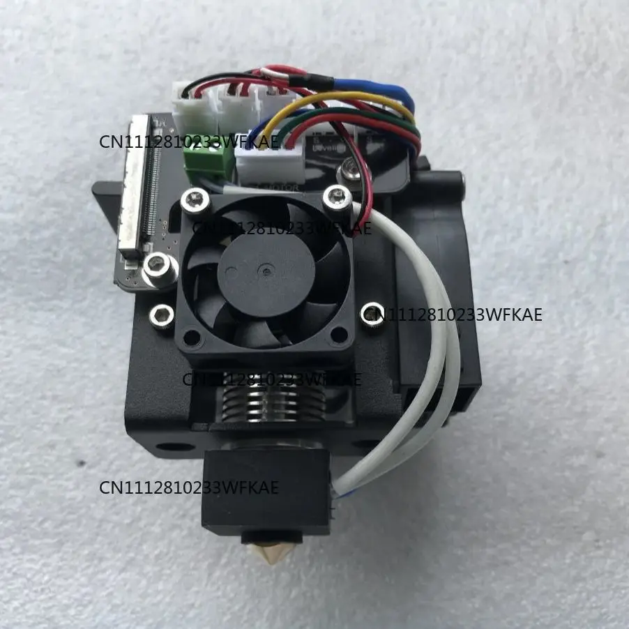 QIDI TECH Normal and High Temp Double Gear Extruder For X-MAX2 / X-PLUS2（White adapter plate /Coloured adapter plates）