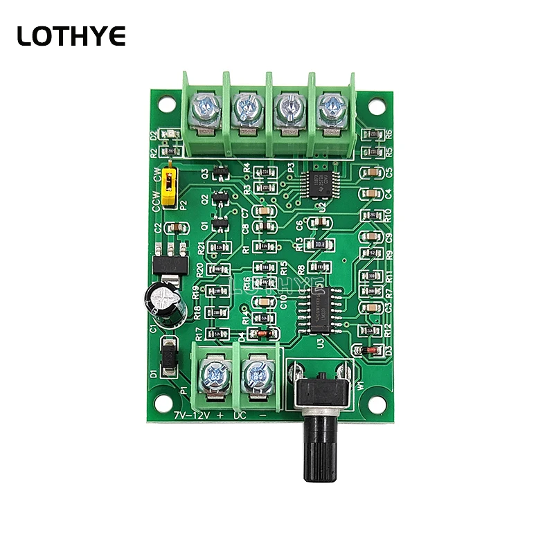 DC Brushless Motor Driver Board Speed Control Board 7V-12V With Reverse Voltage Over Current Protection For Hard Drive Motor