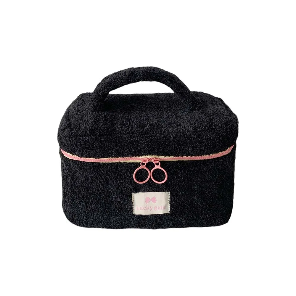 

Makeup Organizer Large Cosmetic Bag Large Capacity Candy Color Storage Bag Soft Zipper Handbag Travel Toiletry Bag Girls Women
