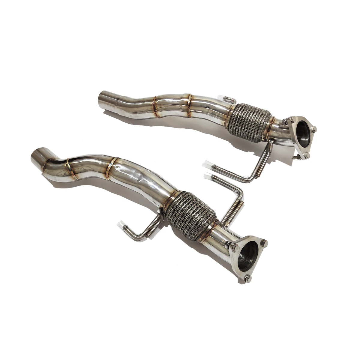 

Ecnal for Porsche Cayenne 957 3.6L 4.8L 4.8T High Performance Exhaust Pipe SS304 Exhaust Front Pipe