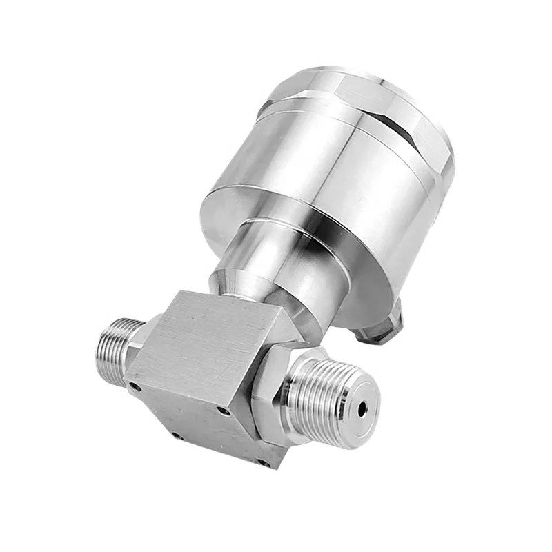 2.5Mpa Water Fuel Oil Differential Pressure Sensor Full SS304 4-20mA 0-10V LCD Display Gas Differential Pressure Transmitter