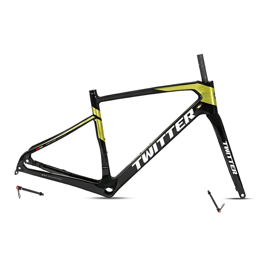 

Bike Frame Gravel 51cm 54cm Road Bike Carbon Frame 700C Disc Carbon Road Bicycle Frame For Gravel Bike