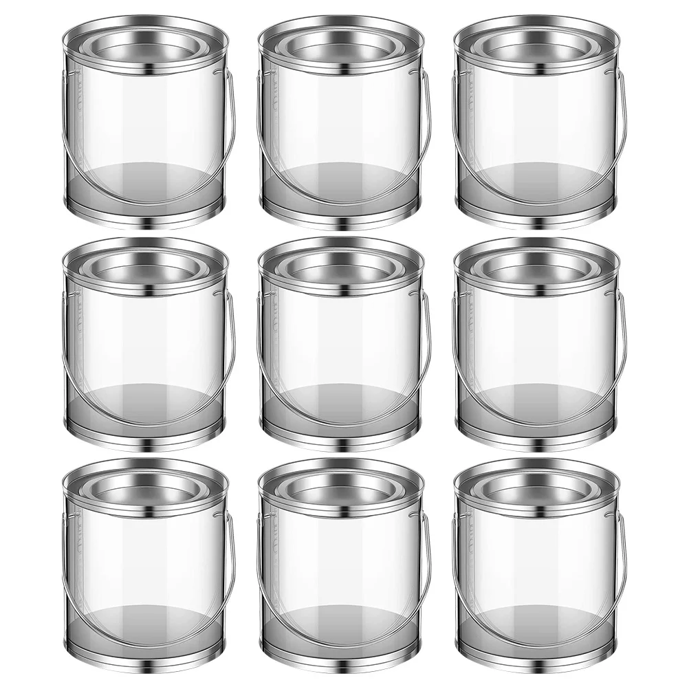 

12Pcs Candy Container Transparent Storage Jars Small Snack Holder Reusable Plastic Sealed Tea Jar Small Candy Holder
