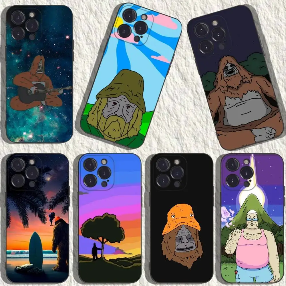 

The Big Lez Show Choomah Phone Case For iPhone 16,15,14,13,12,11 Plus,Pro Max,XS,X,XR,SE,Mini,8,7,Soft Silicone Black Cover