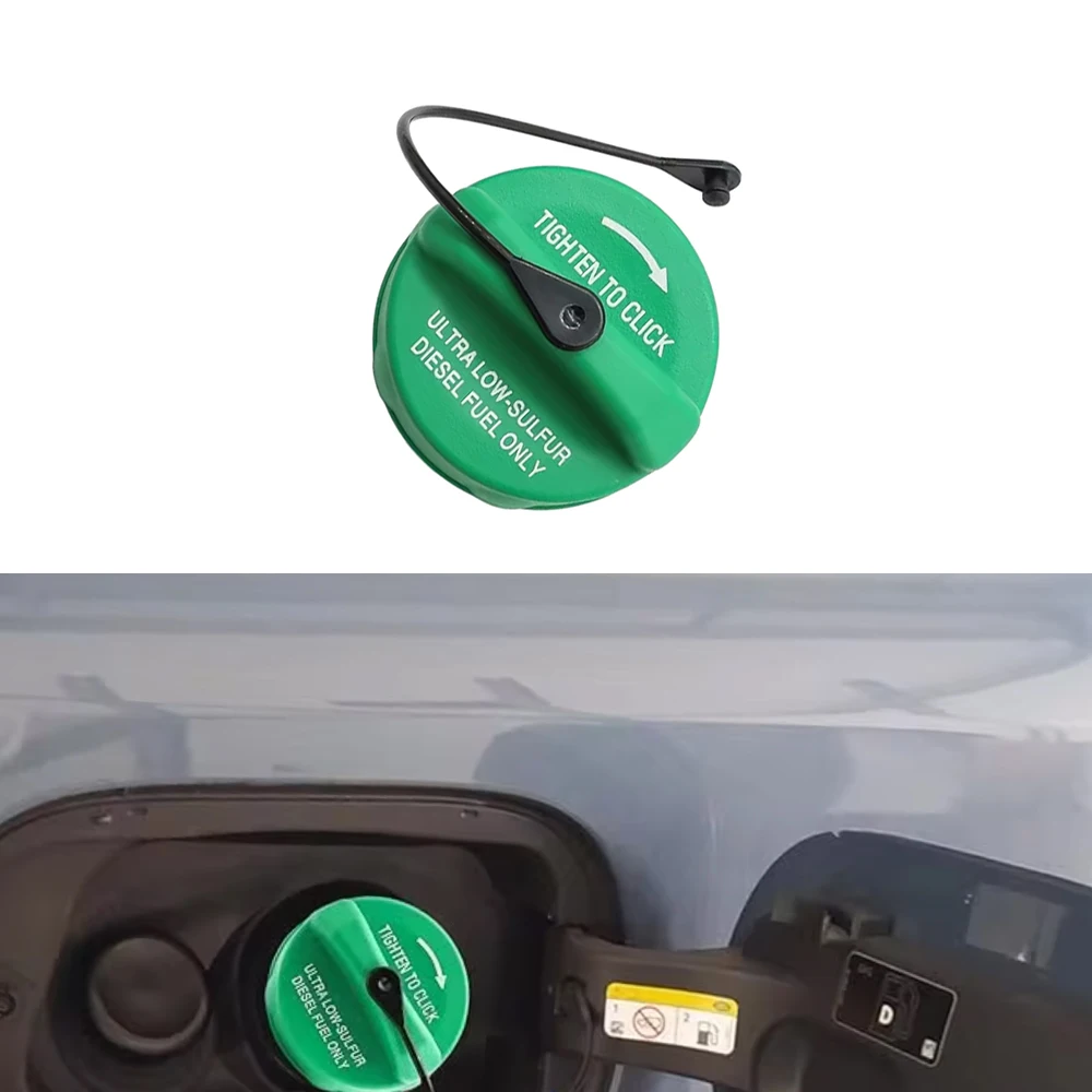 Green Fuel Gas Cap Replace 52013994AB for Jeep Liberty Wrangler Dodge Ram 1500 2500 3500 4500 5500