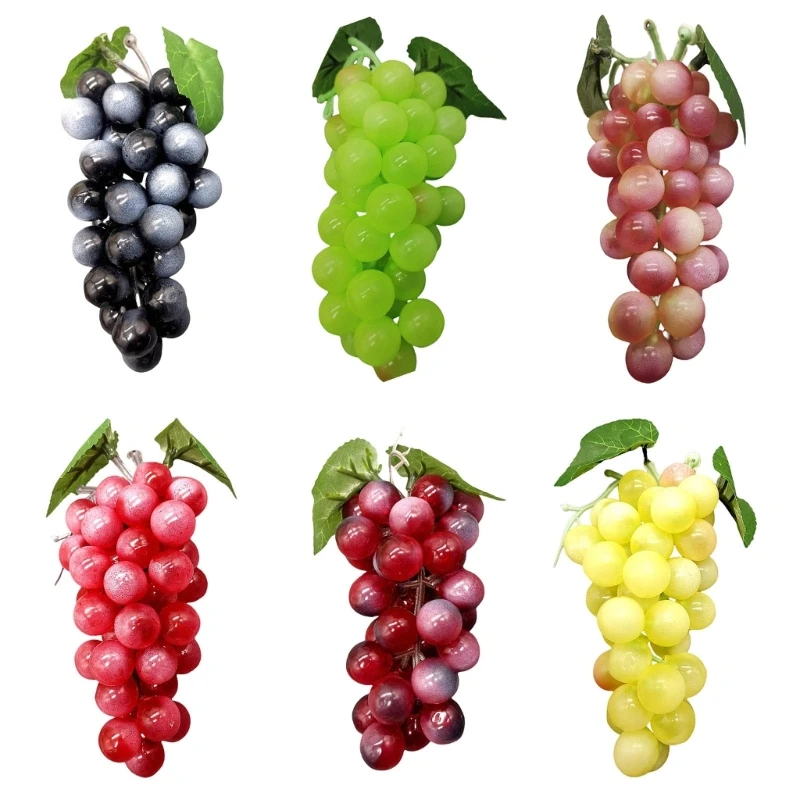 Decorative Faux Grapes Cluster Replicas Suitable For Home And Professional Use