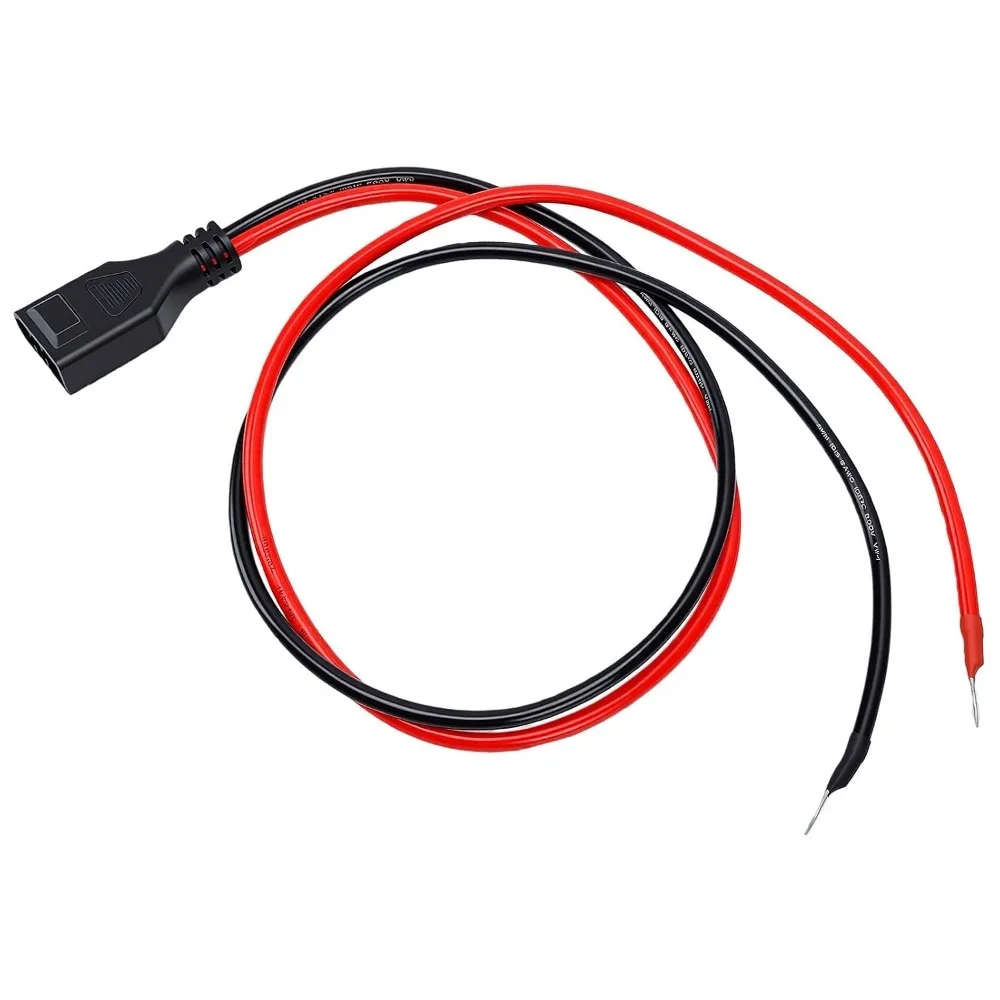 1.5m Length Battery Expansion Cable 8AWG Wire Gauge 50A Current Rating Extension Adapter Cable Fast Charging Technology