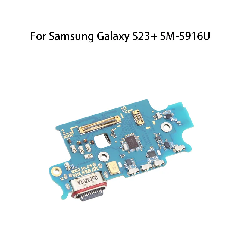 Gefenis Org USB Charge Port Jack Dock Connector Charging Board Flex Cable For Samsung Galaxy S23+ SM-S916U