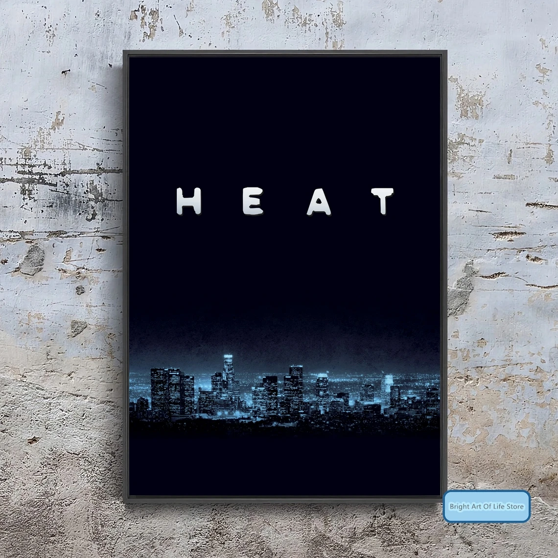 Heat (1995) Classic Movie Poster Cover Photo Print Canvas Wall Art Home Decor (Unframed)