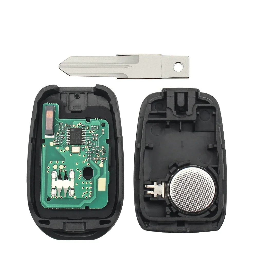 KEYYOU per Renault Sandero Dacia Logan Lodgy Dokker Duster VAC102/HU136TE 433Mhz PCF7961M Chip telecomando per auto portachiavi 3 pulsanti