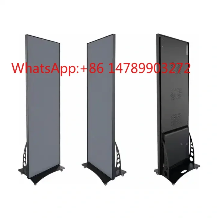 

Floor Standing LED Video Panel Poster Style Indoor Advertising Display Screen