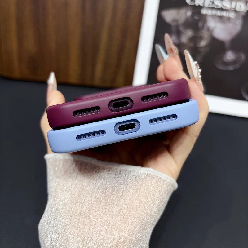 Luxury Solid Color Matte Soft TPU+Hard PC Heat Dissipation Shockproof Phone Case For iPhone 18 17 Pro Max/17 18 Pro With Ai Camera Button For Magsafe Magnetic Wireless Charging Back Cover view 6
