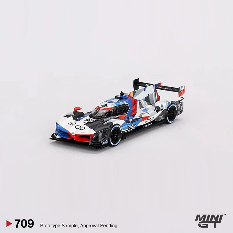 MINIGT 1:64 Model Car Hybrid V8 #25 Team RLL 2023 IMSA Sebring 12 Hrs 2nd Place Sport Vehicle  #709