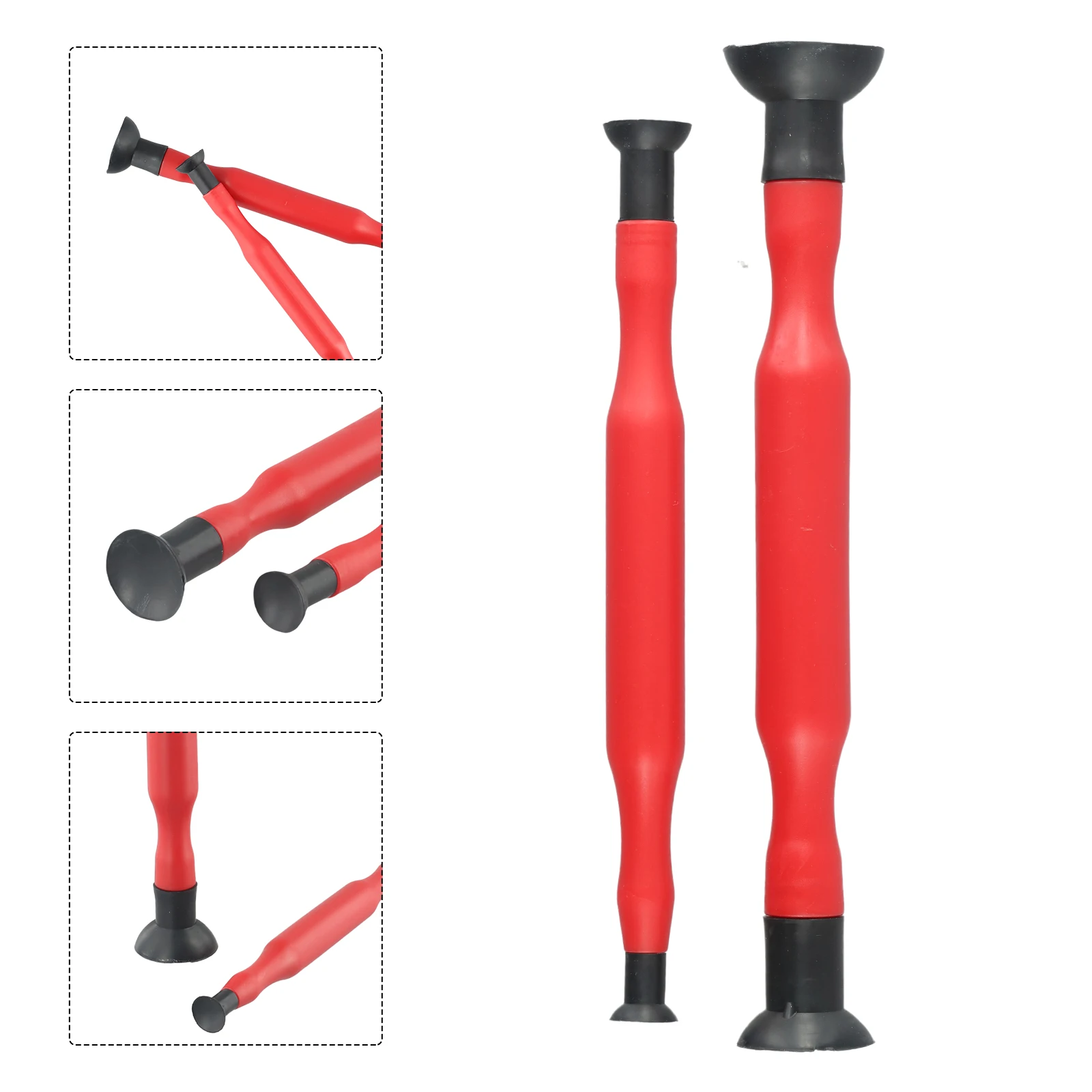2pc Valve Lapping Grinding  Valve Lapper Tool Grinding Rod Control Valve Lapping Compound Kit Engine Valve Grinding Tools
