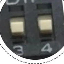 10Pcs DM-04-V-T/R 4 Position Piano Type DIP Switch 2.54mm Pitch Slide Switch For PCB Circuit Board Electronic Components