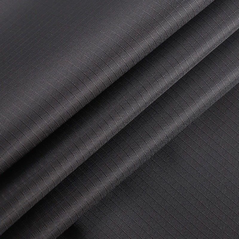 Ткань Оксфорд 300D 600D 900D, черная, огнестойкая, из чистого полиэстера, подходит для одежды, сумок, багажа, рукоделия и шитья