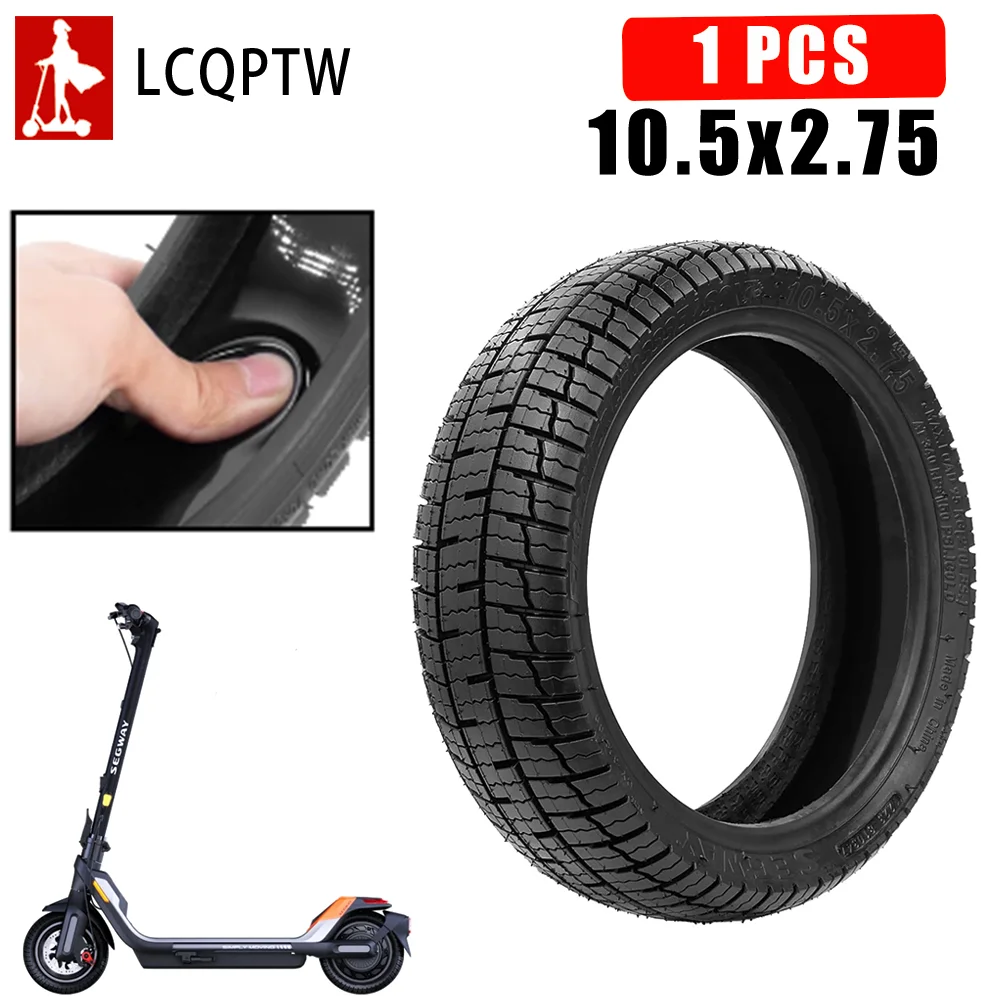 

1pcs Original 10.5x2.75 Electric Scooter Tubeless Tire for Segway Ninebot P65 P100 Front Rear Vacuum Gel Self-healing Wheel Trye