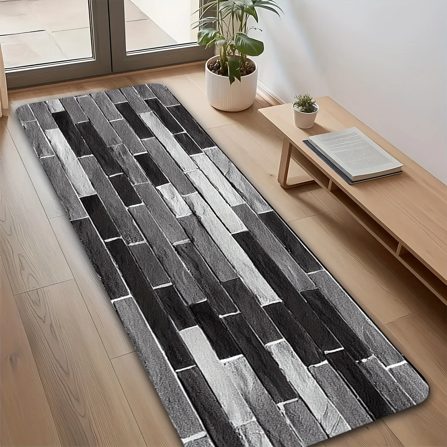 1 stuk zwart-wit-grijs tegelpa - Commercial Kitchen Tile Flooring recensie en prijs