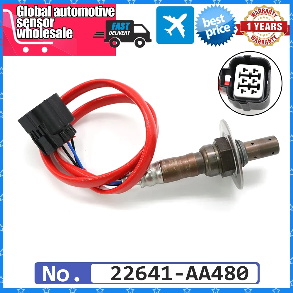 

NEW Car Air Fuel Ratio Sensor Lambda O2 Oxygen Sensor 22641-AA480 For Subaru Liberty Forester Impreza Legacy 22641-AA381 2.0L