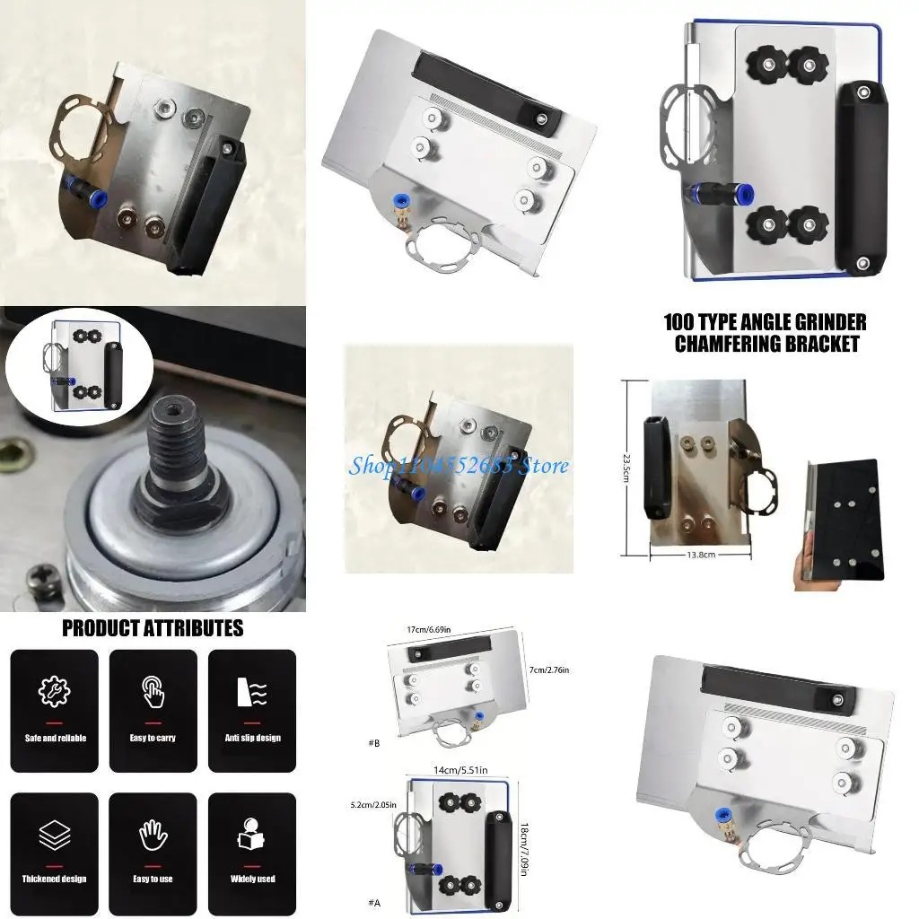 

Y6GD Durability Base 45°Tile Chamfering Tool Compatible for 100Type Grinders