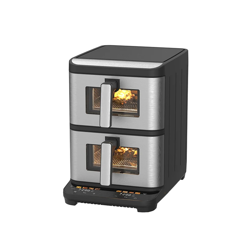 

New Design Multifunctional Refrigerator Digital Double Air Fryer Kitchen