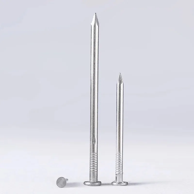 304 Stainless Steel Elongated Round Nails For Cement Walls And Concrete M1.6 M2 M2.2 M2.5 M3 M3.3 M4 M5 M6