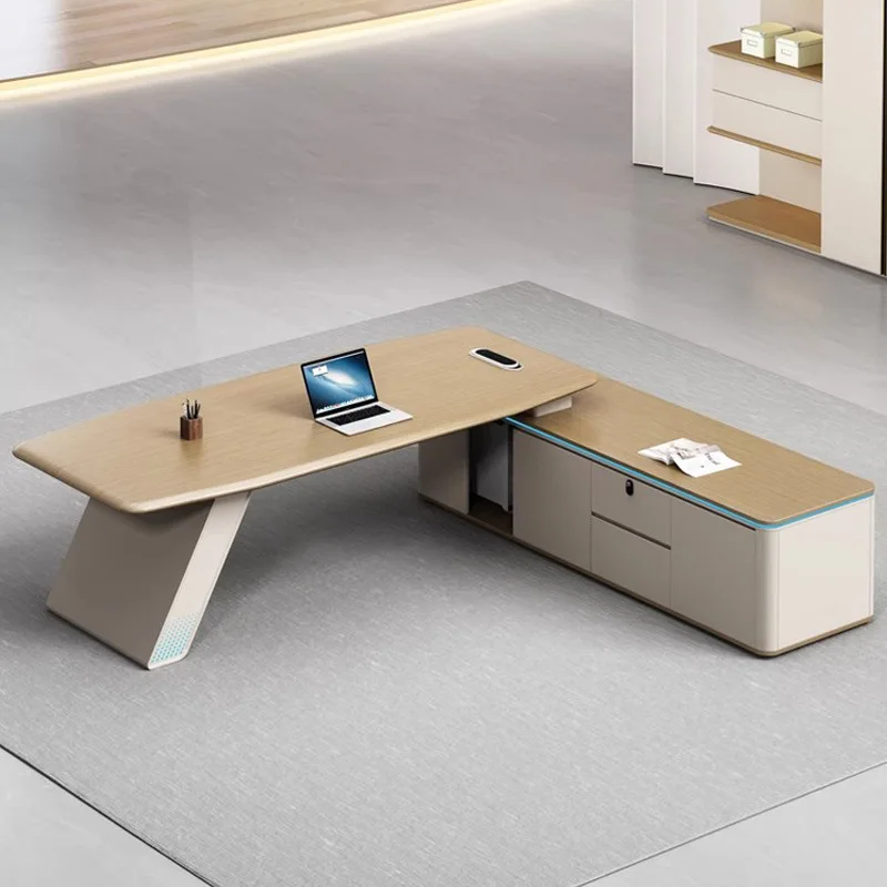 Boss desk simple modern light luxury manager desk bench president desk