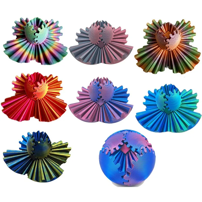 

Мяч с 3D принтом, вращающийся мяч, игрушка для снятия стресса, антистрессовая игрушка, снимающая декомпрессия, креатив для детей