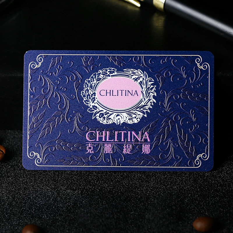 Custom Membership Card PVC Card Custom Design High-end Embossed Card Custom VIP Card Chip Points Stored Value