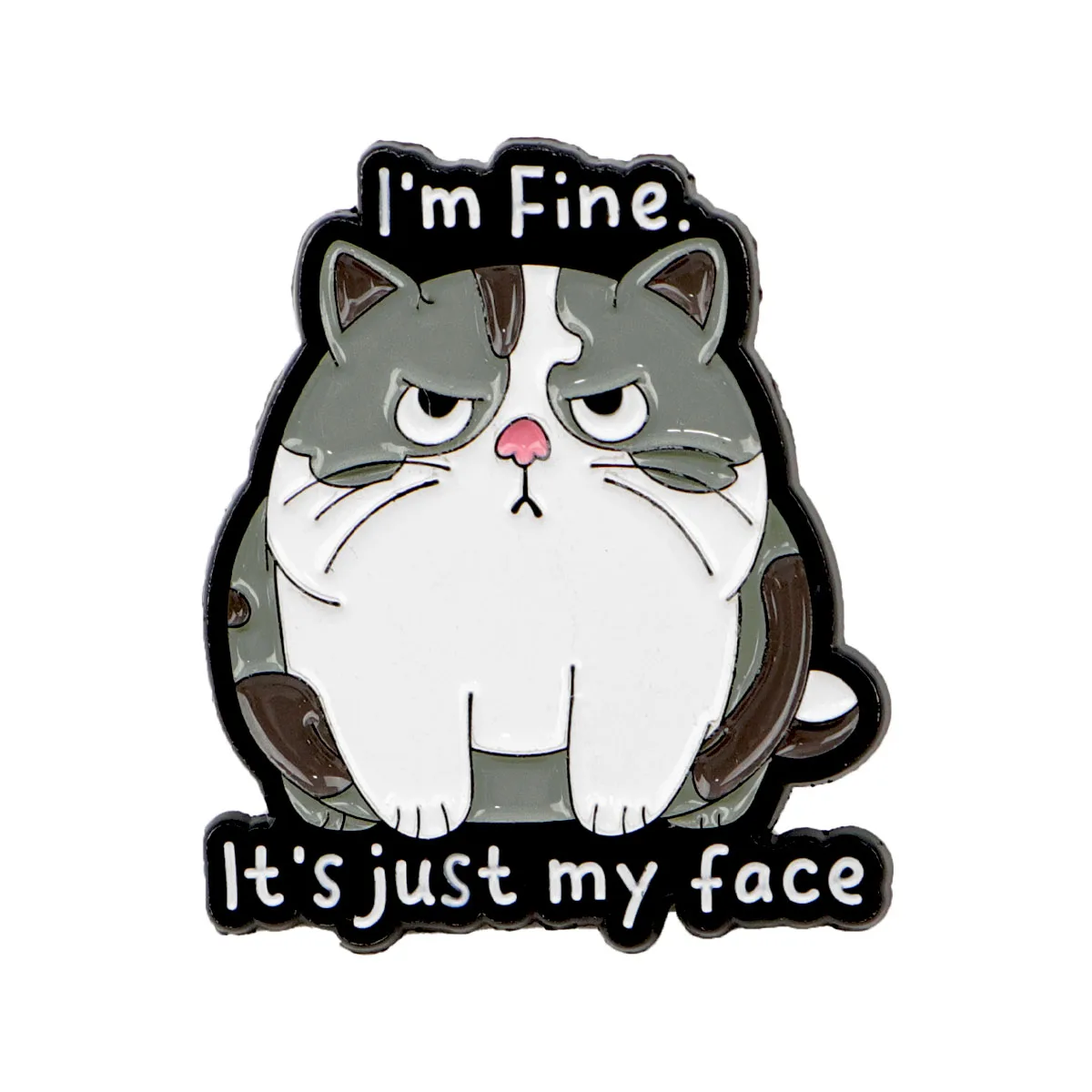Niedliche Katzen-Emaille-Anstecknadeln Lustige Cartoon-Katzen-Broschen für Rucksäcke Taschen Hüte Kleidung Reversnadeln Modeschmuck Geschenke für Katzenliebhaber