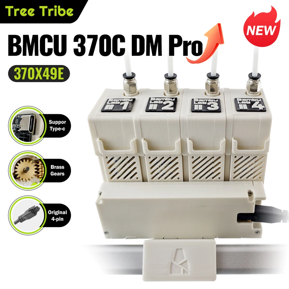 Tree Tribe BMCU 370C DM AMS lite upgraded with dual microswitch