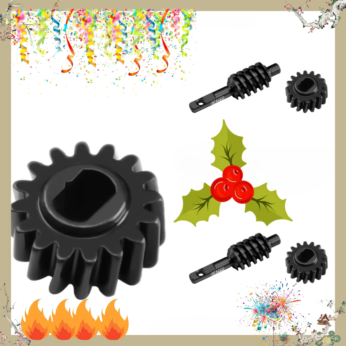 

GPM AXIAL Front and Rear Universal Helical Gear 2T/16T 1/30 SCX30 Teflon Llama/Wrangler Medium Carbon Steel RC Drift Car