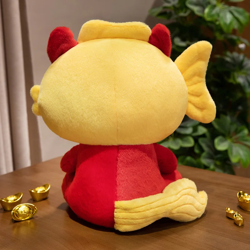 Pluszak Szczęśliwy Koń 25/30 cm, Maskotka Roku Konia, Noworoczny Przynosiciel Dobrych Życzeń, Pluszowa Lalka, Dekoracja Domu, Pluszaki Kucyki