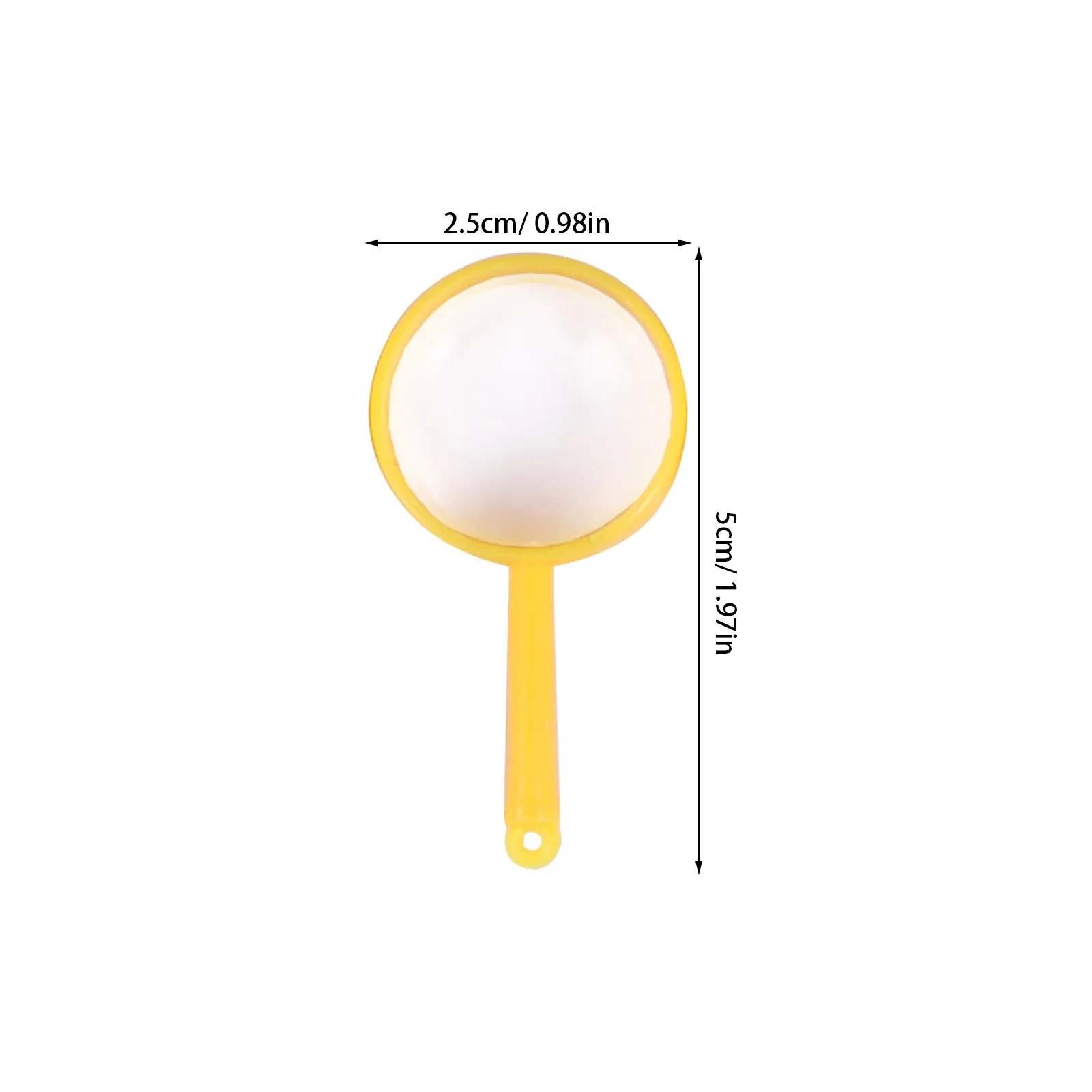 48Pcs Handheld Magnifying Glass Colorful Portable Reading Magnifiers for Kids Jewelry Stamps Coins Observation and Close