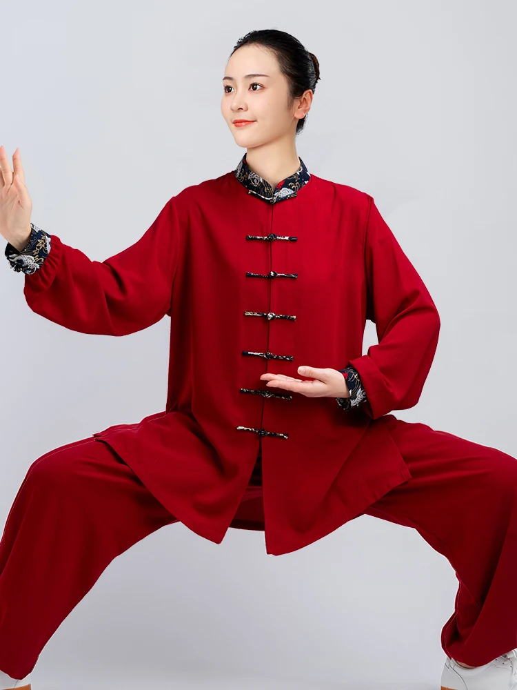 Kun Master Kung Fu Uniform Martial Arts Tai Chi Clothing Breathable Chinese Traditional Clothes