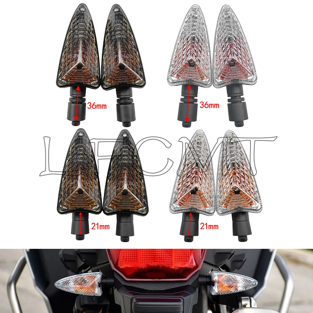 

Motorcycle Front/Rear Turn Signal Indicator Light Fit for Triumph Tiger 800/XC 1050 Daytona 675/R for BMW R1200GS LC ADV G310GS