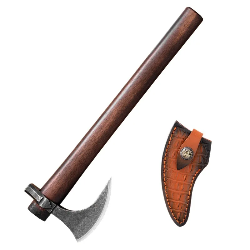 

Outdoor Camping Hand Crafted Multifunctional Axe Tactical Survival Axe Mountain Logging Axe