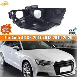 Xenon Car Headlight Housing Base Black Bottom Shell Brand New For Audi A3 S3 2017 2018 2019 2020