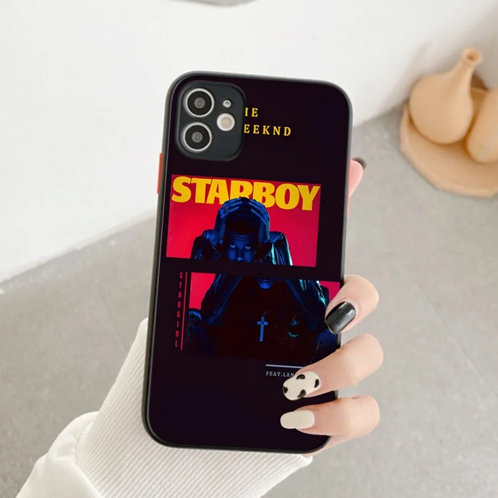 The W-Weeknd X-XO Singer Phone Case For IPhone 14 11 12 13 Mini Pro Max 8 7 Plus X XR XS MAX Translucent Matte Cover