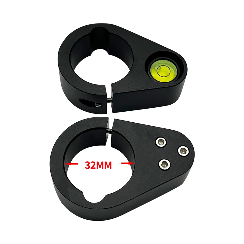 2 Pcs 32mm Green Centering Rod GPS Center Pole Circular Metal Level Bubble Measurement Tool For Leica South RTK Total Station