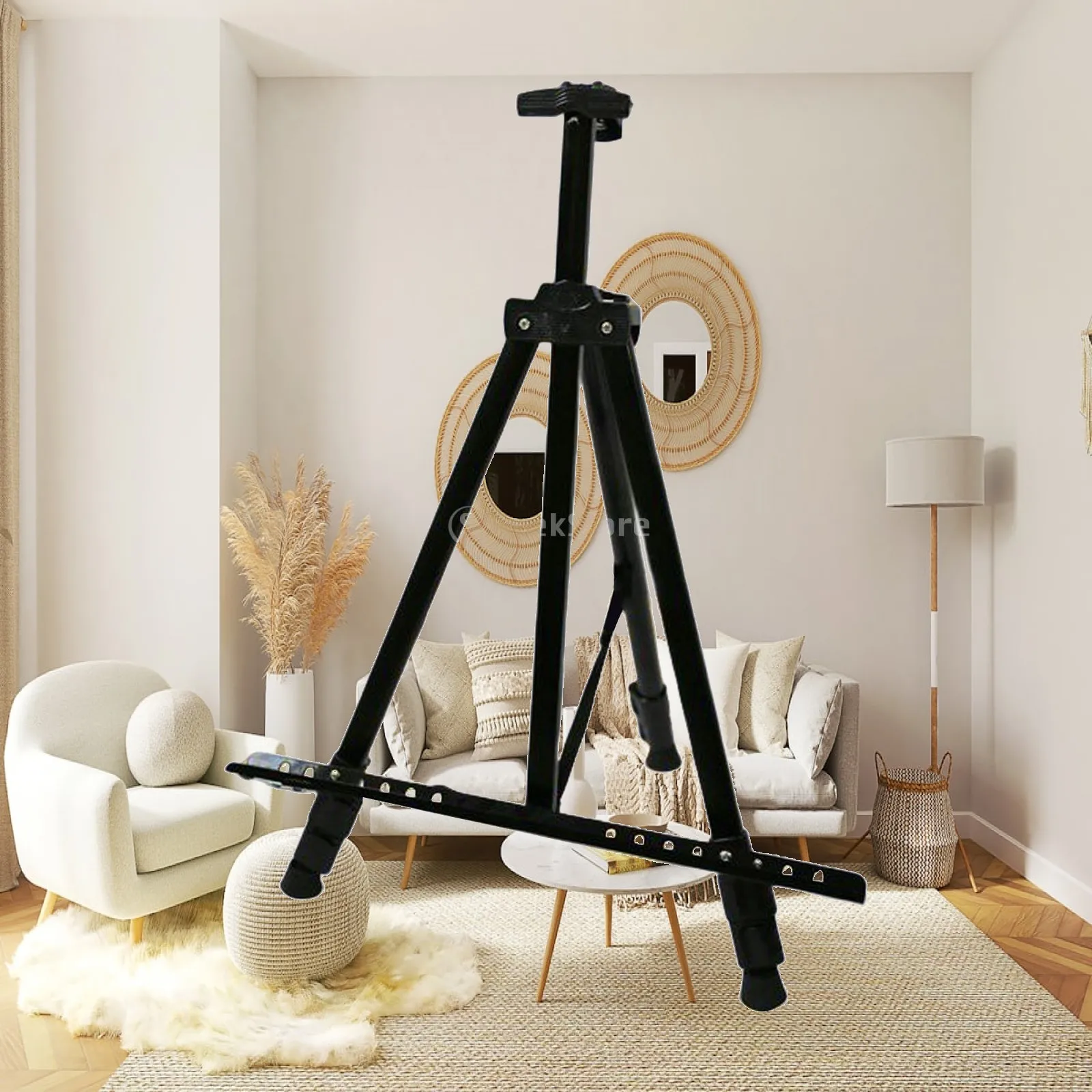 Display Easel Tripod Non Slip Signs Folding Tripod for Art Supplies Presentations Event Signs Easels